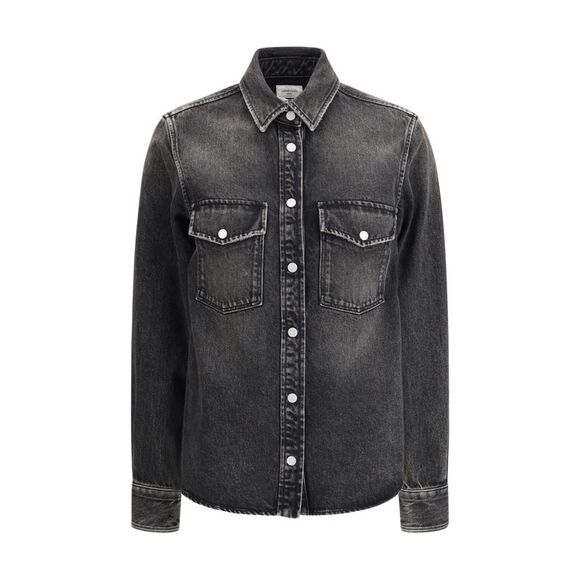 Jacob Cohen Women Western Shirt In Cotton And Lyocell Denim